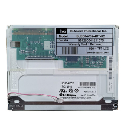 LB064V02-TD01 LG 640x480 painel de exposição do lcd de 6,4 polegadas